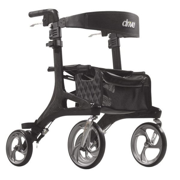 DeVilbiss Healthcare Black / Carbon Fibre DeVilbiss Nitro Rollator