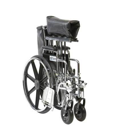 DeVilbiss Healthcare Wheelchairs DeVilbiss Sentra Bariatric Self Propelled Wheelchair
