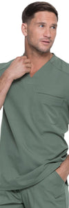 Dickies Scrubs Top Dickies Dynamix DK610 Scrubs Top Men Olive