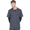 Dickies Dynamix DK640 Scrubs Top Men Pewter