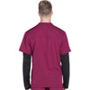 Dickies Scrubs Top Dickies Dynamix DK640 Scrubs Top Men Wine