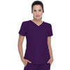 Dickies Scrubs Top 2XL Dickies Dynamix DK730 Scrubs Top Women Eggplant