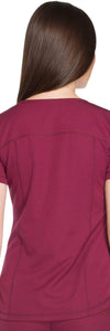 Dickies Scrubs Top Dickies Dynamix DK730 Scrubs Top Women Wine