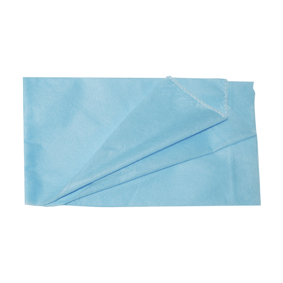Aero Healthcare First Aid Room Equipment Disposable Blue Spunbond Pillow Case 53 x 45cm
