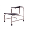 Pacific Medical Foot Stools Double Metal Step With Rubber Non Slip Surface