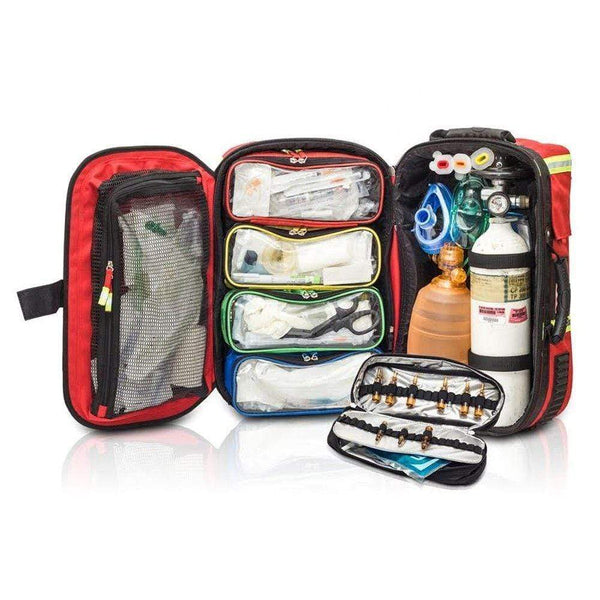 Elite Bags First Aid & Emergency Bags Elite Bags EMERAIRS Emergencies Respiratory Bag Red Polyamide