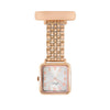 Annie Apple Fob Watches Eunoia Silver/Rose Gold Link Fob Watch