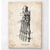 Codex Anatomicus Anatomical Print A5 Size (14.8 x 21 cm) Foot Anatomy Art Print II