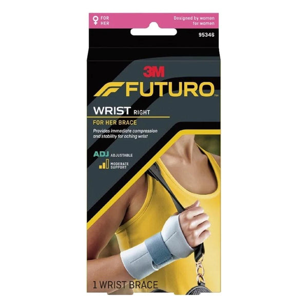 Futuro Wrist Support Left Futuro For Her Wrist Support Adjustable