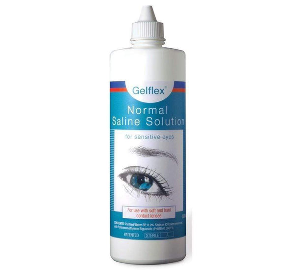 Covidien Eye Washing Solution Gelflex Preserved Sal 500ml