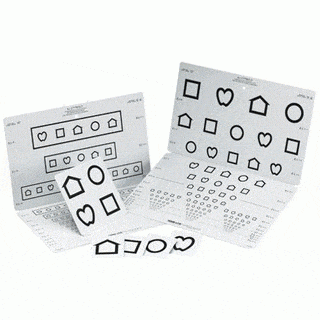 Good Lite LEA Symbols Good-Lite Lea Symbol Folding Chart Set 250100