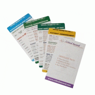 Critical Second Clinical Reference Cards Graduate Pack - Education Cards