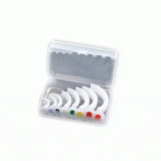 AddTech Medical Guedel Airways Guedel Airway Kit With Case (8 airways 40mm-110mm)