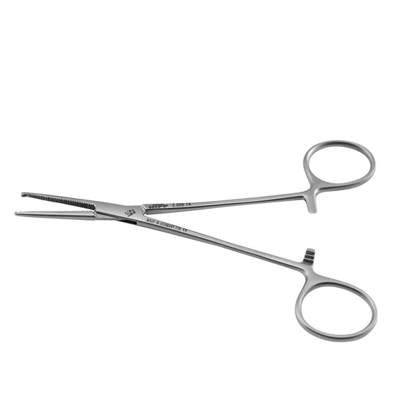 Hipp Forceps 14cm / Straight / 1x2 Teeth Hipp Halsted Mosquito Forceps