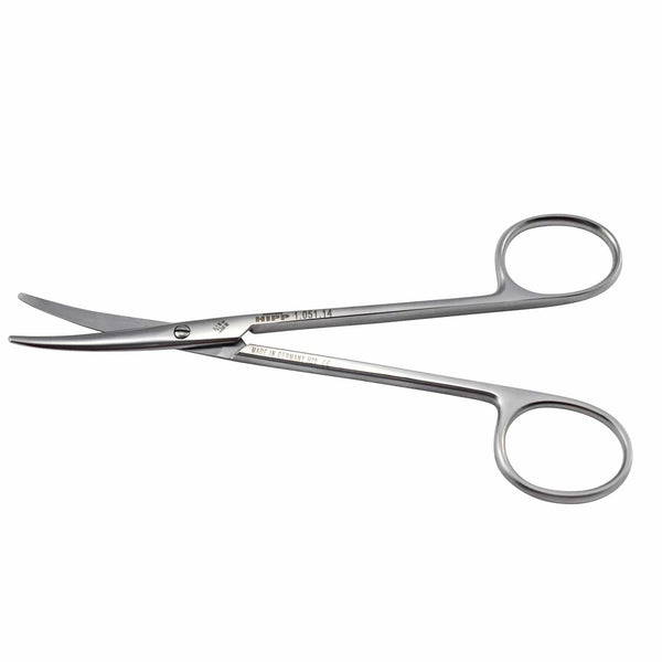 Hipp Operating Scissors 14cm / Curved / Blunt/Blunt Hipp Metzenbaum Scissors