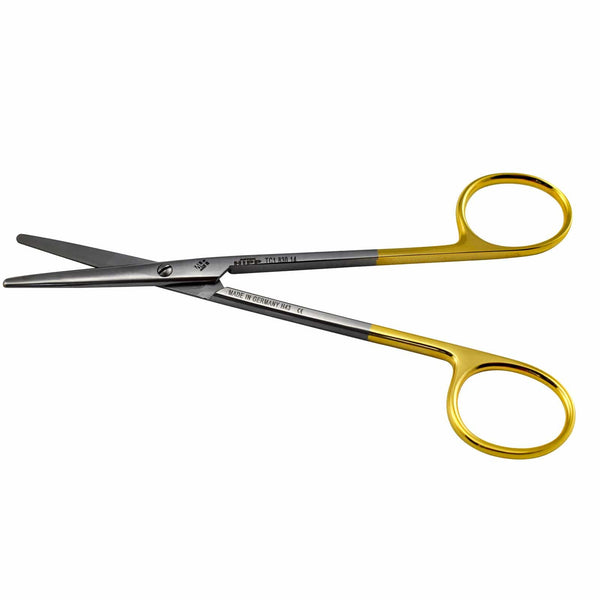 Hipp Operating Scissors 14cm / Straight + TC / Blunt/Blunt Hipp Metzenbaum Scissors