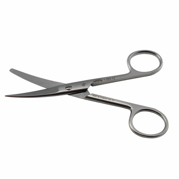 Hipp Operating Scissors 13cm / Curved / Sharp/Blunt Hipp Surgical Scissors