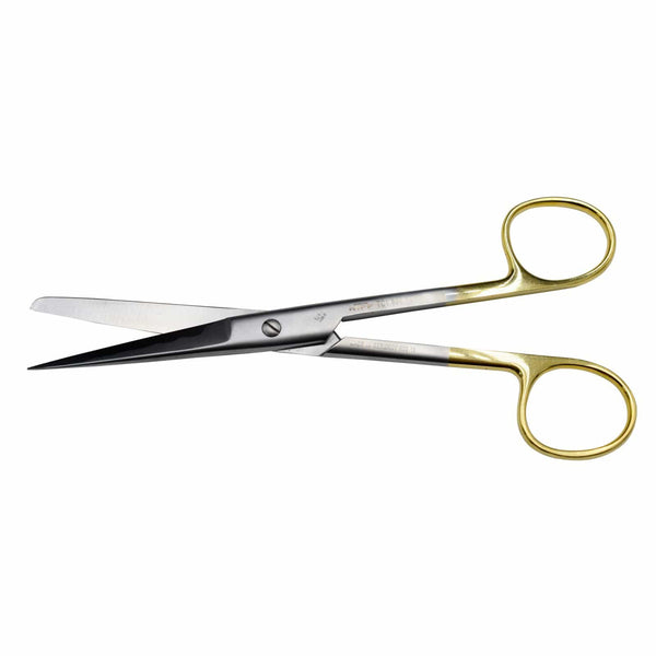 Hipp Operating Scissors 16.5cm / Straight +TC / Sharp/Blunt Hipp Surgical Scissors