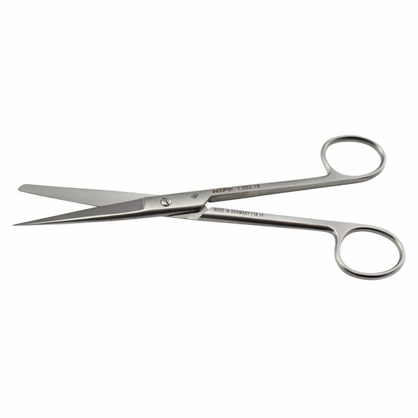 Hipp Operating Scissors 18cm / Straight / Sharp/Blunt Hipp Surgical Scissors