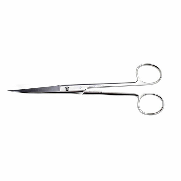 Hipp Operating Scissors 18cm / Curved / Sharp/Sharp Hipp Surgical Scissors