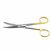 Hipp Operating Scissors 16.5cm / Curved + TC / Sharp/Blunt Hipp Surgical Scissors