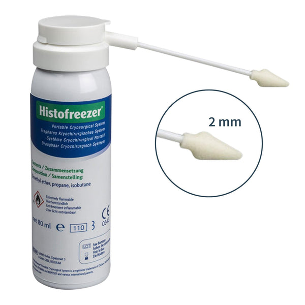 Histofreezer Cryotherapy Histofreezer 2 x 80ml Canister & Applicators