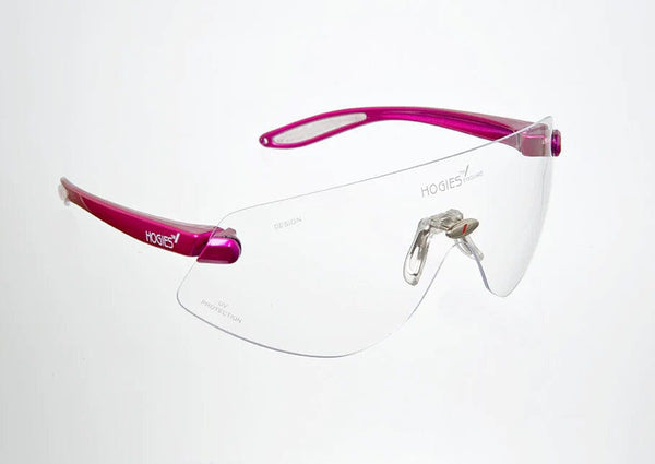 Hogies Safety Glasses Metallic Red Hogies Micro Protective Safety Glasses