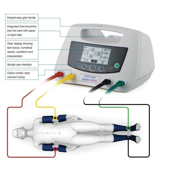 Huntleigh ABI System Huntleigh Dopplex ABility Automatic ABI System - With Accessories