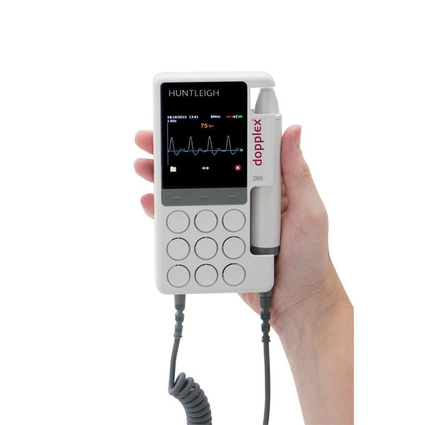 Huntleigh Vascular Doppler Huntleigh Dopplex DMX Digital Doppler with Alkaline Batteries - Excluding Probe