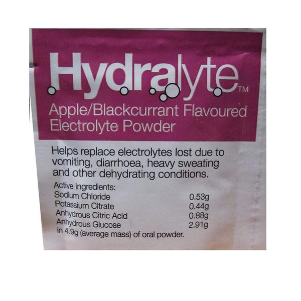Hydralyte Hydration Sachets Hydralyte (Gastrolyte) Sachet - Apple/Blackcurrant