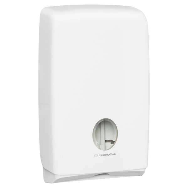 Kleenex Hand Towel Dispenser KIMBERLY-CLARK PROFESSIONAL AQUARIUS Paper Towel Dispenser (70240), Compact Hand Towel Dispenser