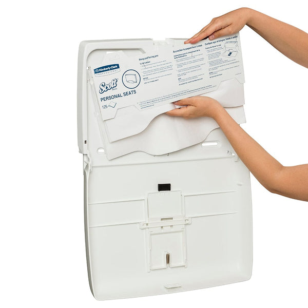 Kimberly Clark Professional Toilet Seat Covers Dispenser KIMBERLY-CLARK PROFESSIONAL AQUARIUS Toilet Seat Cover Dispenser (69570), Washroom Dispenser