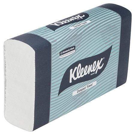 Kleenex Hand Towel 29.5cm x 19cm 90 sheets/pack KLEENEX Compact Hand Towels (4440), White Folded Paper Towels