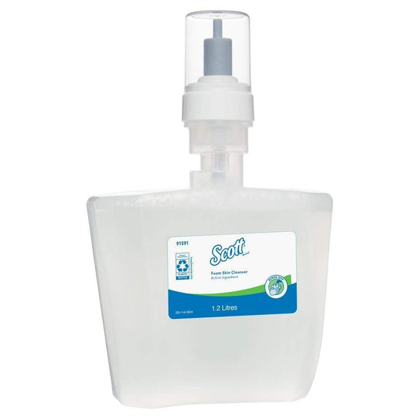 Kleenex Skin Cleanser Cartridge/1200ml / Fragrance Free Kleenex Luxury Foam Dye Free Skin Cleanser