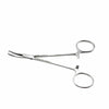 Klini Surgical Instruments 12cm / Curved / 1x2 Teeth Klini Halsted Mosquito Forceps