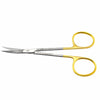 Klini Surgical Instruments 11cm / Curved / TC Klini Iris Scissors