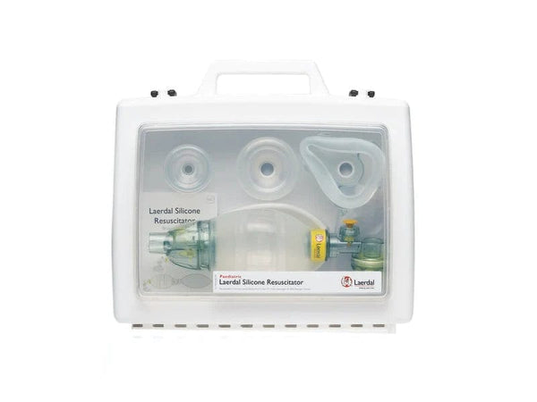 Laerdal Resuscitators Paediatric / With / Display Case Laerdal LSR Silicon Resuscitator