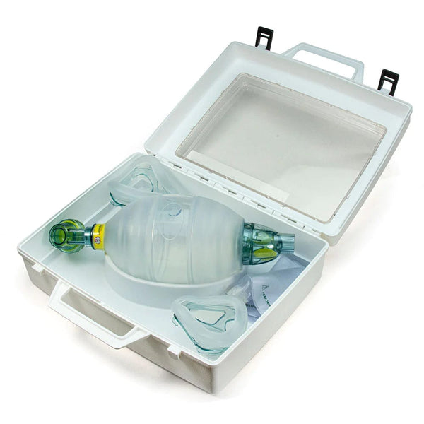 Laerdal Resuscitators Adult / With / Display Case Laerdal LSR Silicon Resuscitator