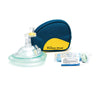 Laerdal CPR Barrier Devices Soft Pack Blue / Oxygen Inlet / Standard Laerdal Pocket Mask