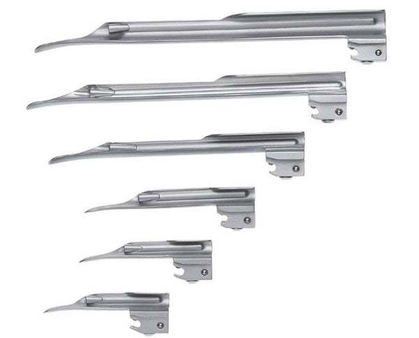 Meister Surgical Laryngoscope Blades Miller No.1 Laryngoscope Fiber Optic Blades