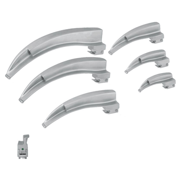 Meister Surgical Laryngoscope Blades No.0 Laryngoscope Mega Light Blades