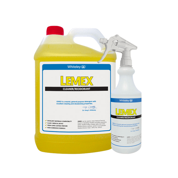 Whiteley Medical Disinfectant Liquid 500ml Lemex Neutral General Purpose Detergent
