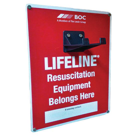 Life Line Resuscitator Accessories Life Line Wall Mount Bracket
