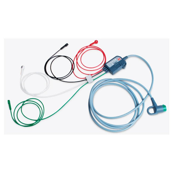 LIFEPAK ECG Accessories Lifepak 15 1.5m 12 Lead ECG cable with 4 Wire Limb Lead