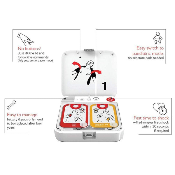 LIFEPAK AED Defibrillators LIFEPAK CR2 Essential Semi-Automatic Defibrillator