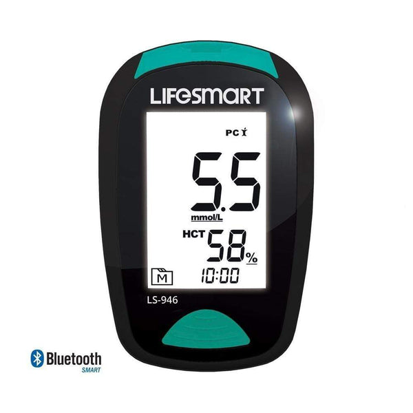 LifeSmart Combination Blood Monitors LifeSmart Twoplus Blood Glucose & Ketone Meter with Blue Tooth
