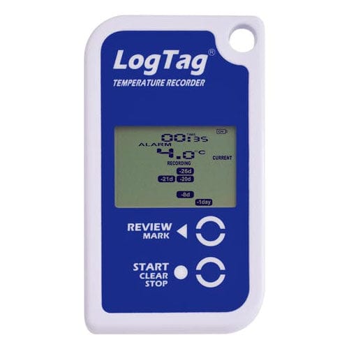 LogTag LogTag Temperature Recorder with 30 Day Summary LCD Display