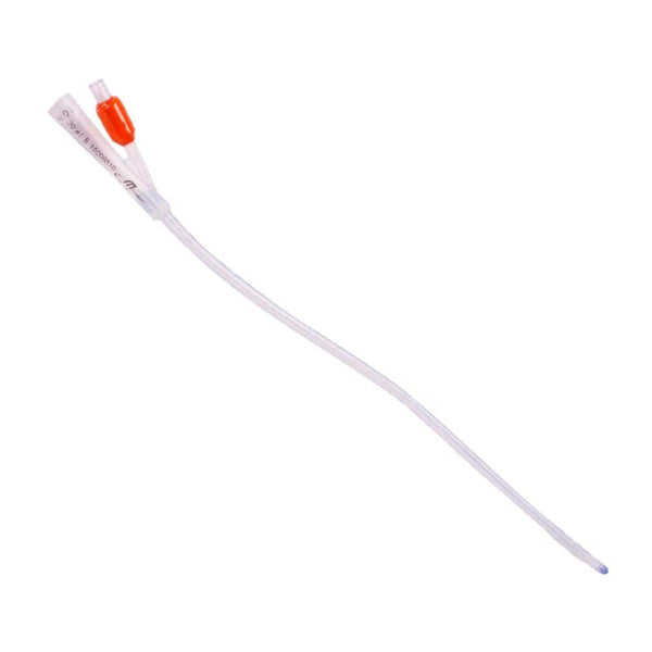 MDevices Catheters 16Fr (Orange) / 40cm with 30mL Balloon / Standard Tip MDevices 2-Way Foley Catheter with Balloon