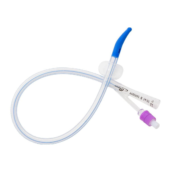 MDevices Catheters 22Fr (Purple) / 41cm with 10mL Balloon / Standard Tip MDevices 2-Way Foley Catheter with Balloon