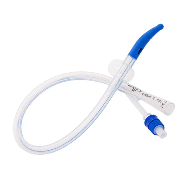 MDevices Catheters 24Fr (Blue) / 41cm with 10mL Balloon / Standard Tip MDevices 2-Way Foley Catheter with Balloon